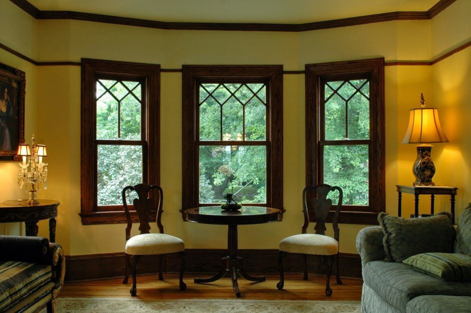 Окна в викторианском стиле
