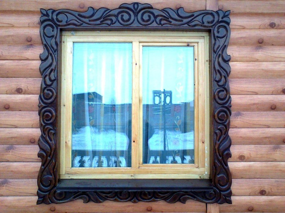 Деревянное зодчество Томск наличники окна