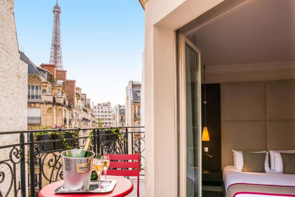 Гостиницы в Париже с видом на Эйфелеву башню