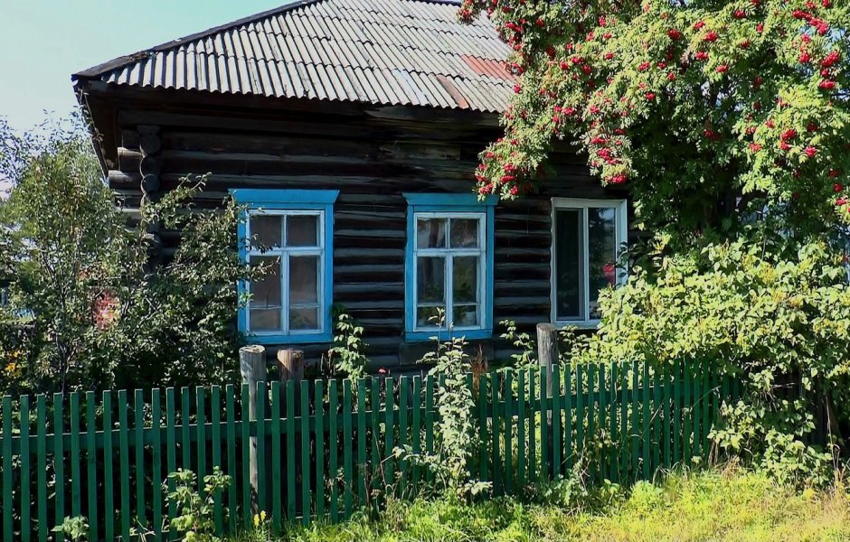 Русский деревенский домик