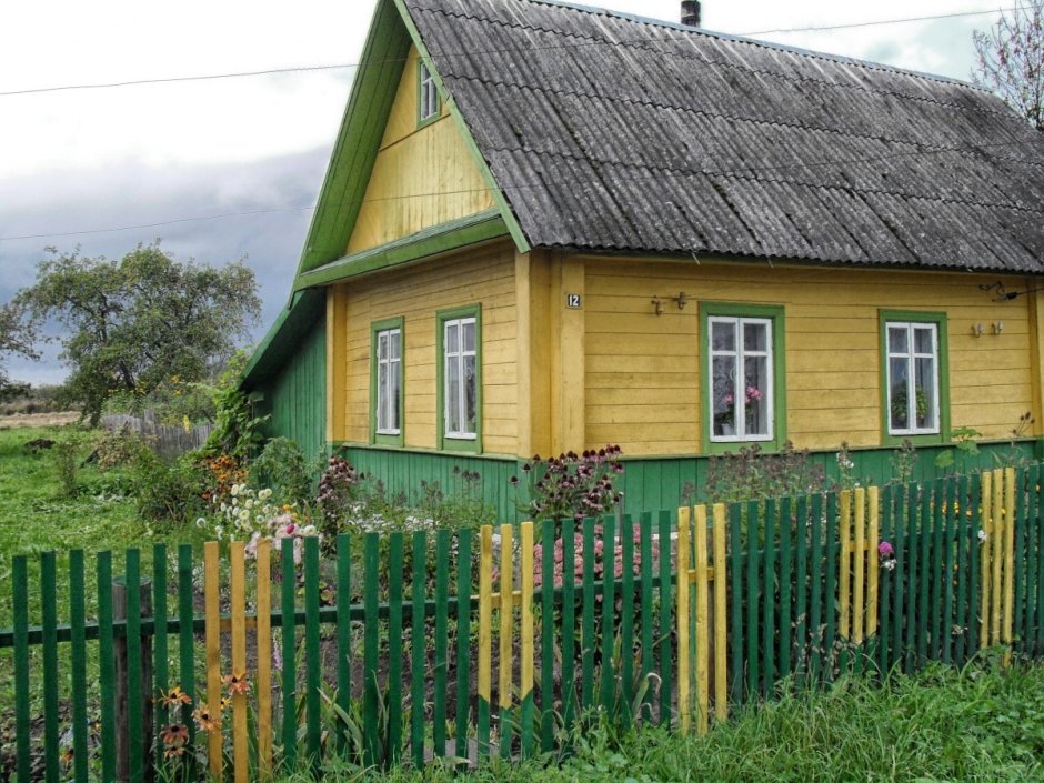 Частный дом в деревне