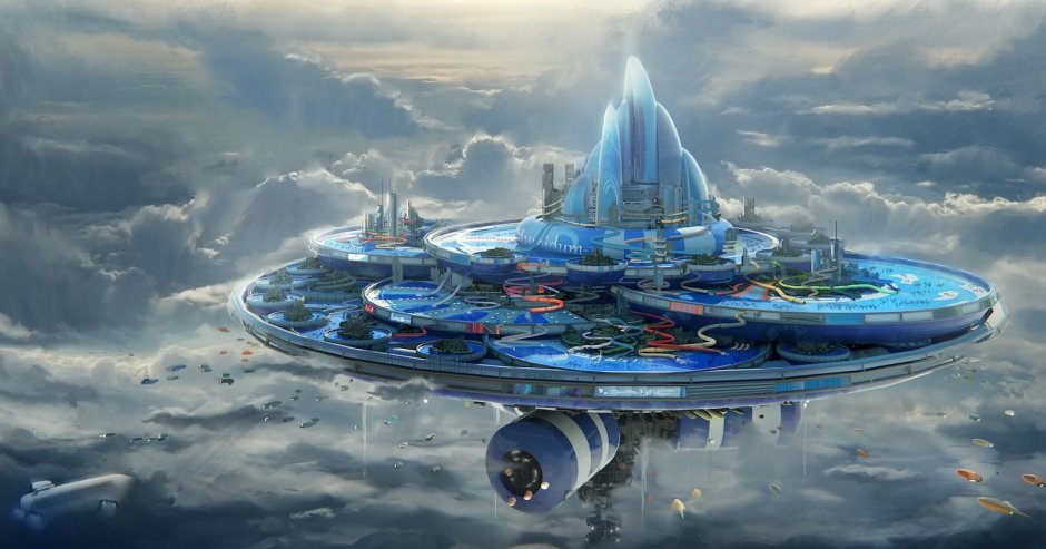 Подводный город будущего