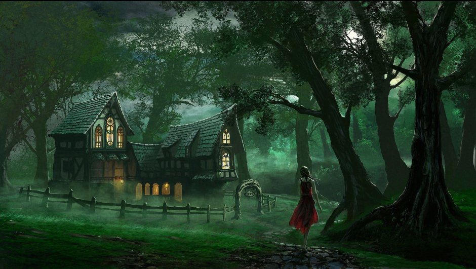 Красивые сказочные домики