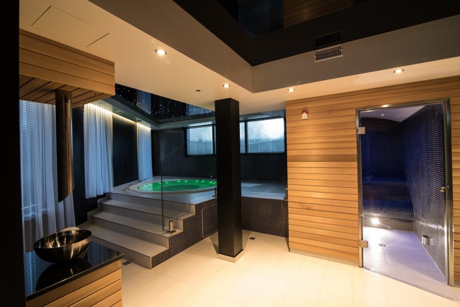 Красивые Ванные комнаты с сауной