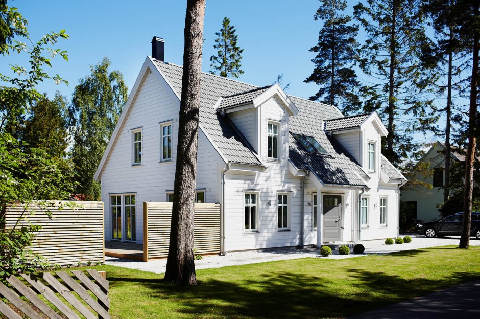 Красивый шведский дом