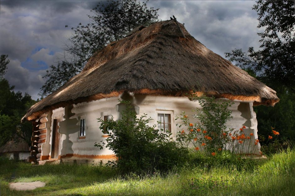 Украинские Деревенские домики