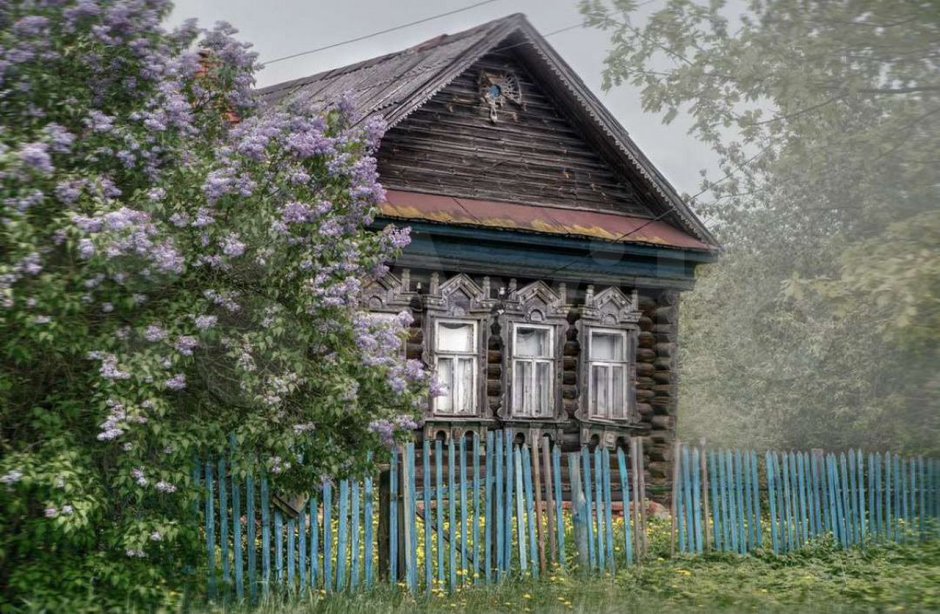 Старые Деревенские дома