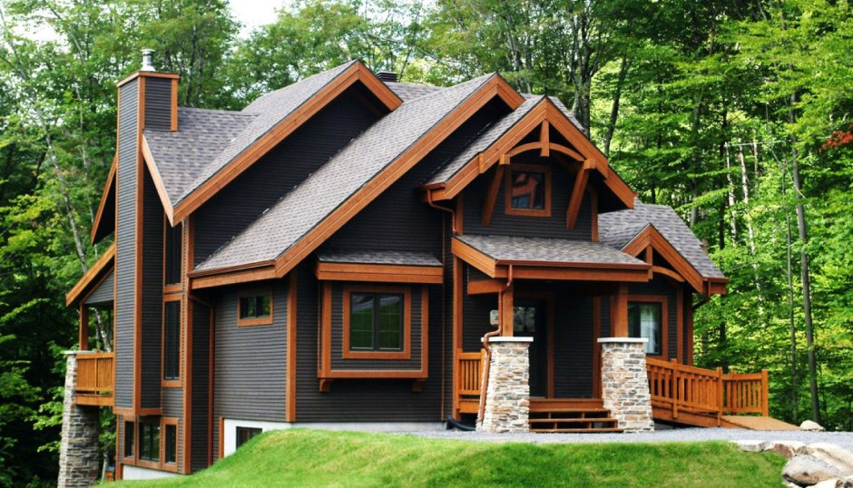 Каркасный дом в канадском стиле