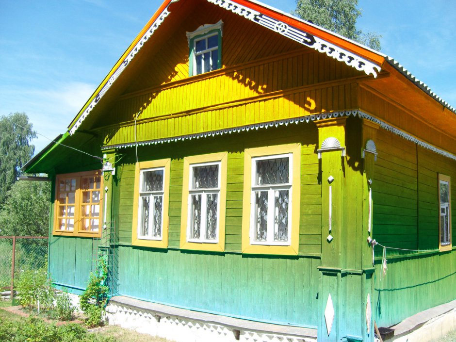 Покраскаьдома снаружи