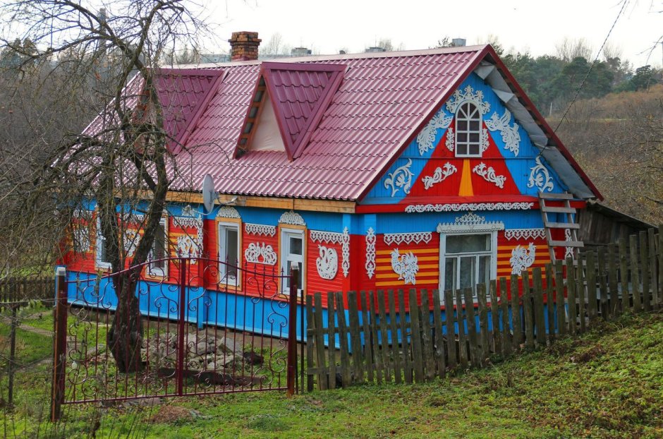 Цвет старых домов
