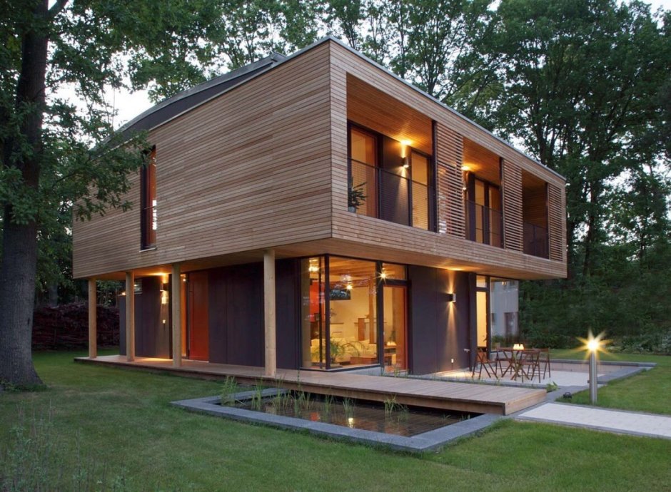 Современные деревянные дома