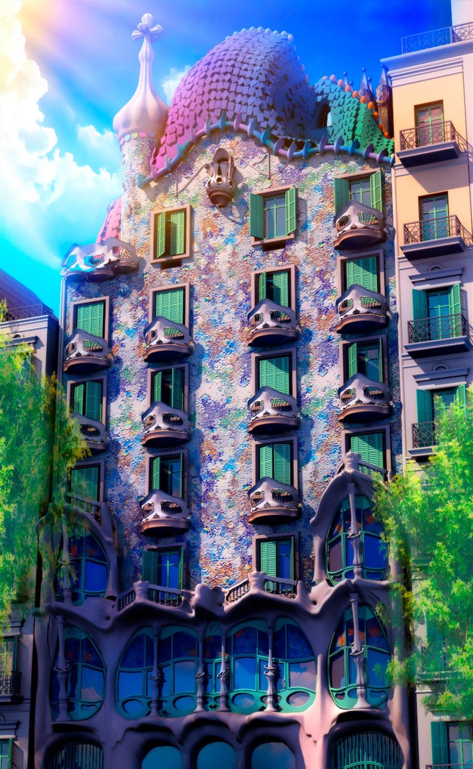 Antonio Gaudi Architecture casa Batllo