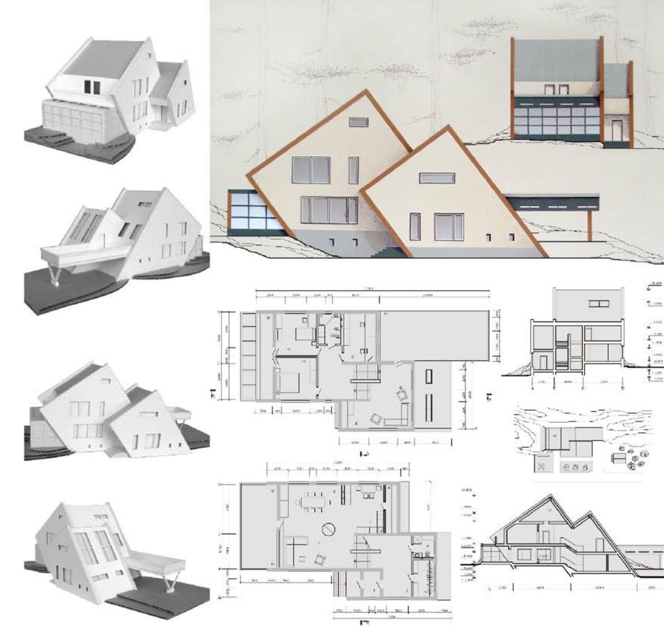 Проектные чертежи домов