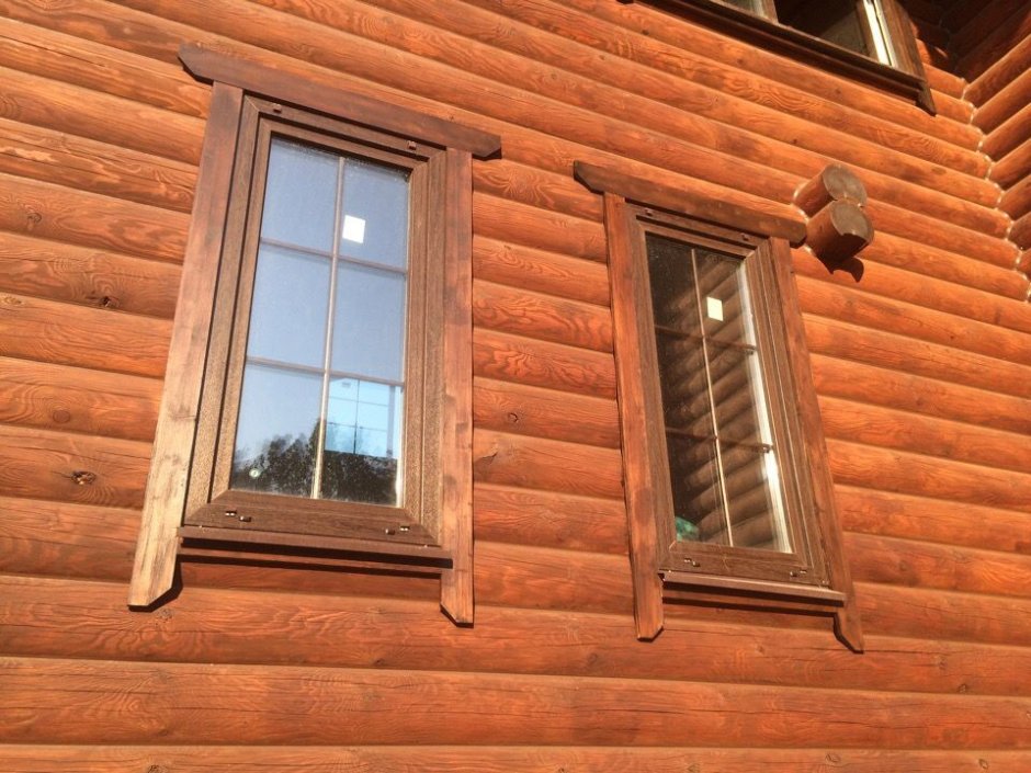 Деревянная обналичка на окна