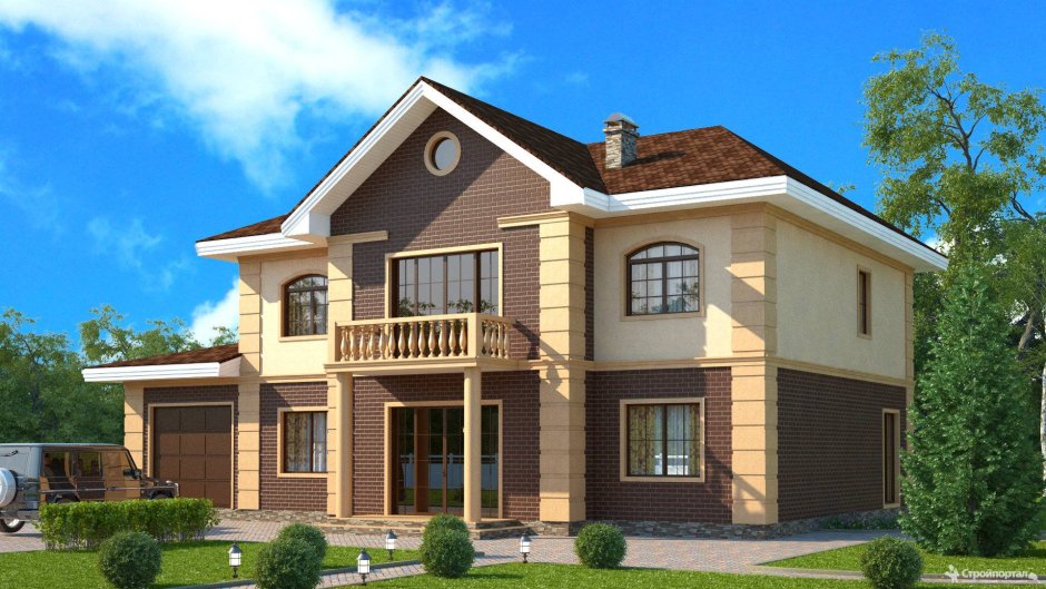 Проекты двухэтажных домов 300-350 кв