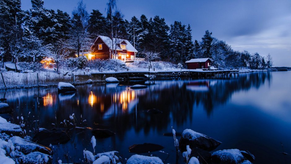 Озеро Аспен Швеция
