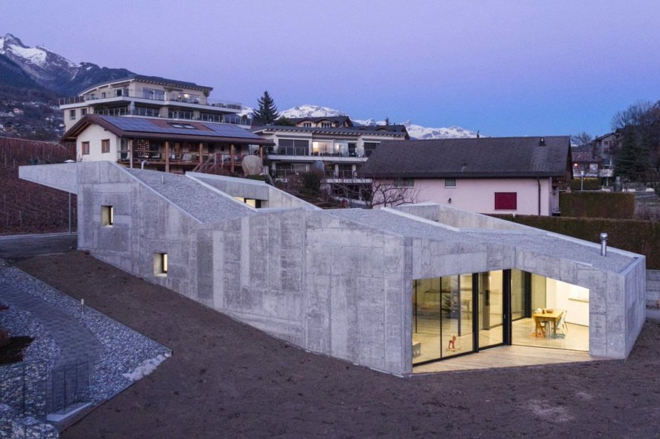 Архитектура Швейцарии пятиэтажки