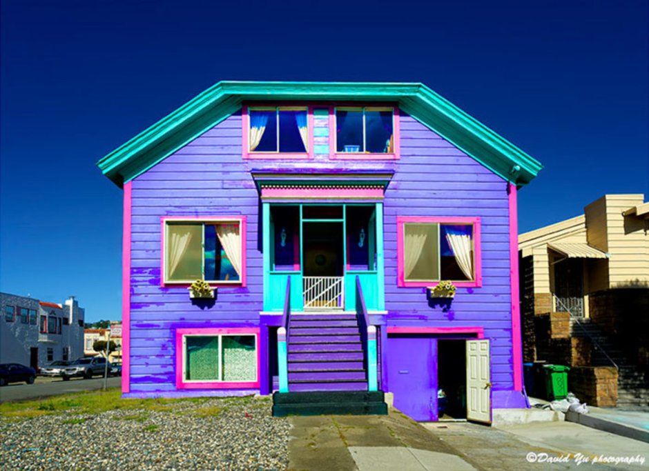 Разноцветный дом