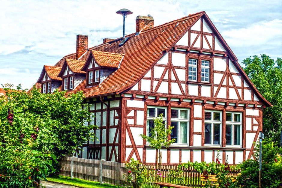 Традиционный дом в Германии