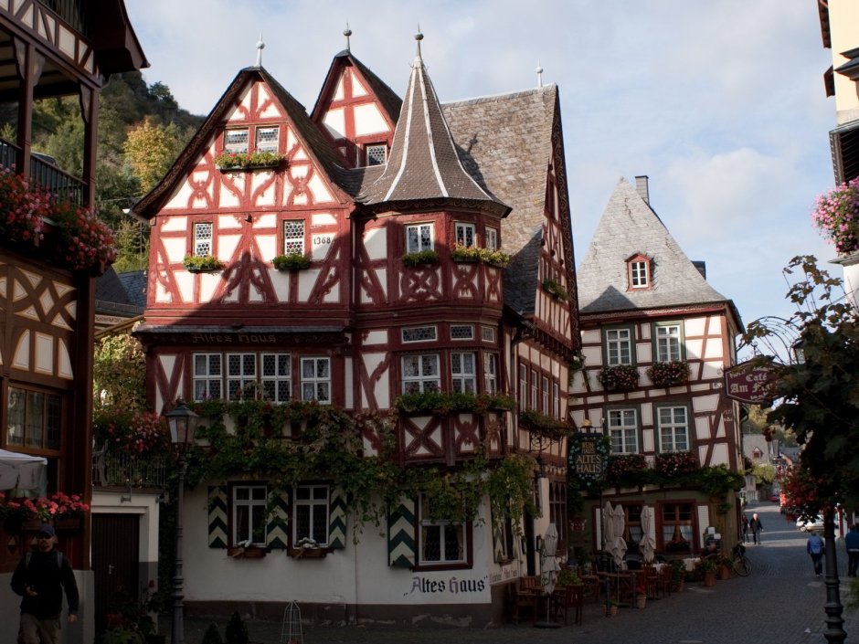Кирпичные дома в Германии