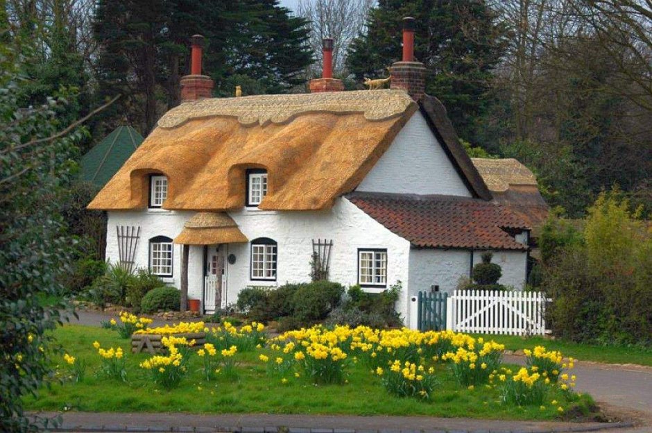 Домик в стиле европейской деревни