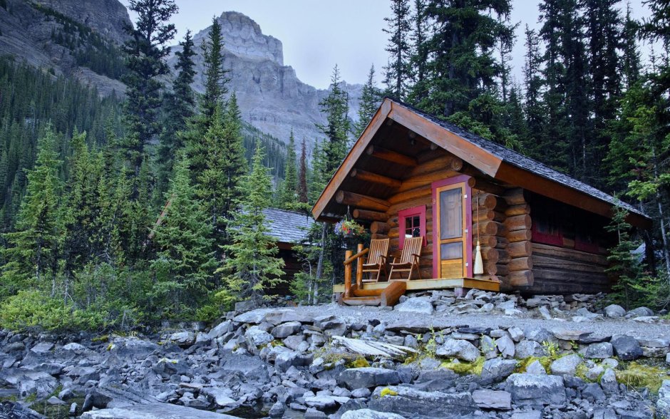 Дом Mountain log Cabin