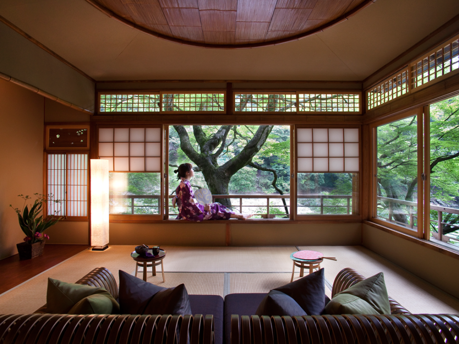 Традиционная японская гостиница рёкан