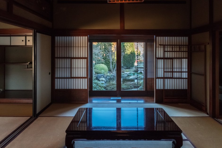 Традиционный японский дом внутри