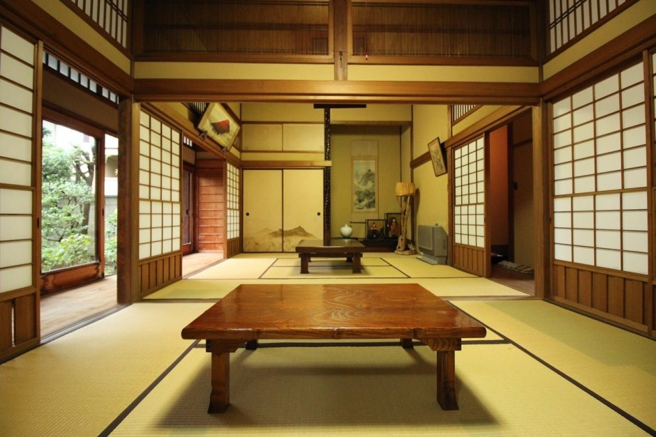 Минка японский дом Камадо