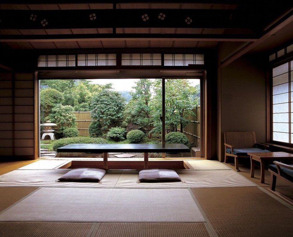 Просторные комнаты в японском стиле