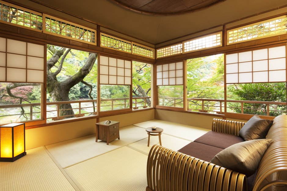 Традиционная японская гостиница рёкан