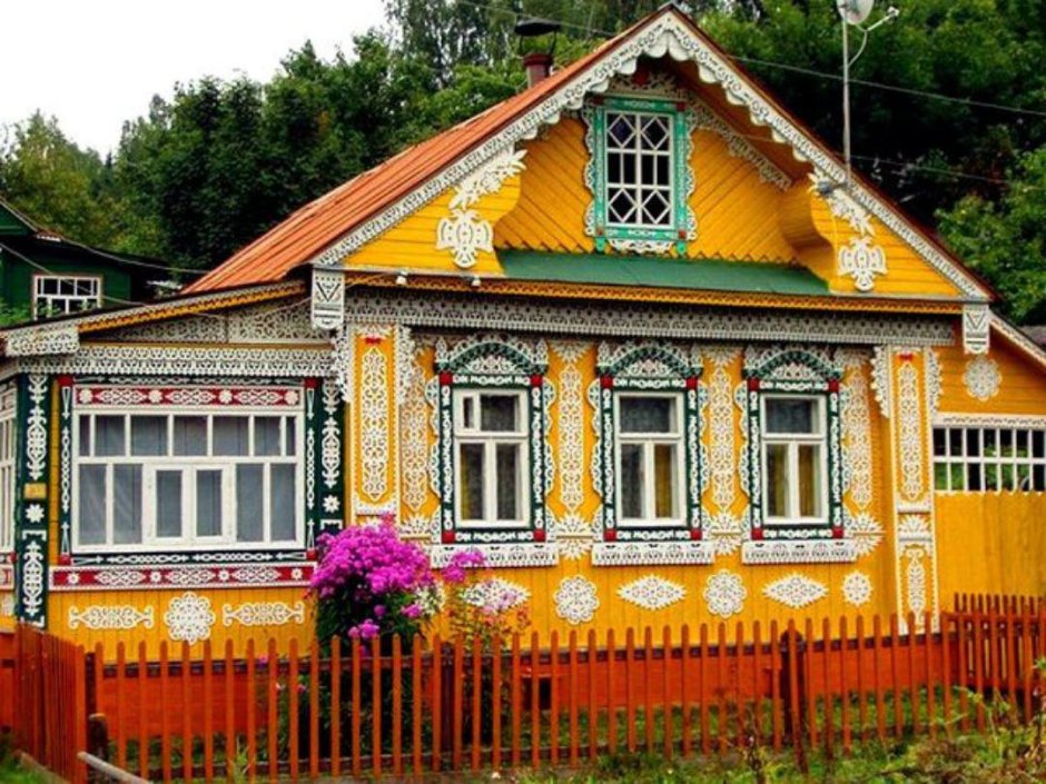 Традиционный русский дом изба