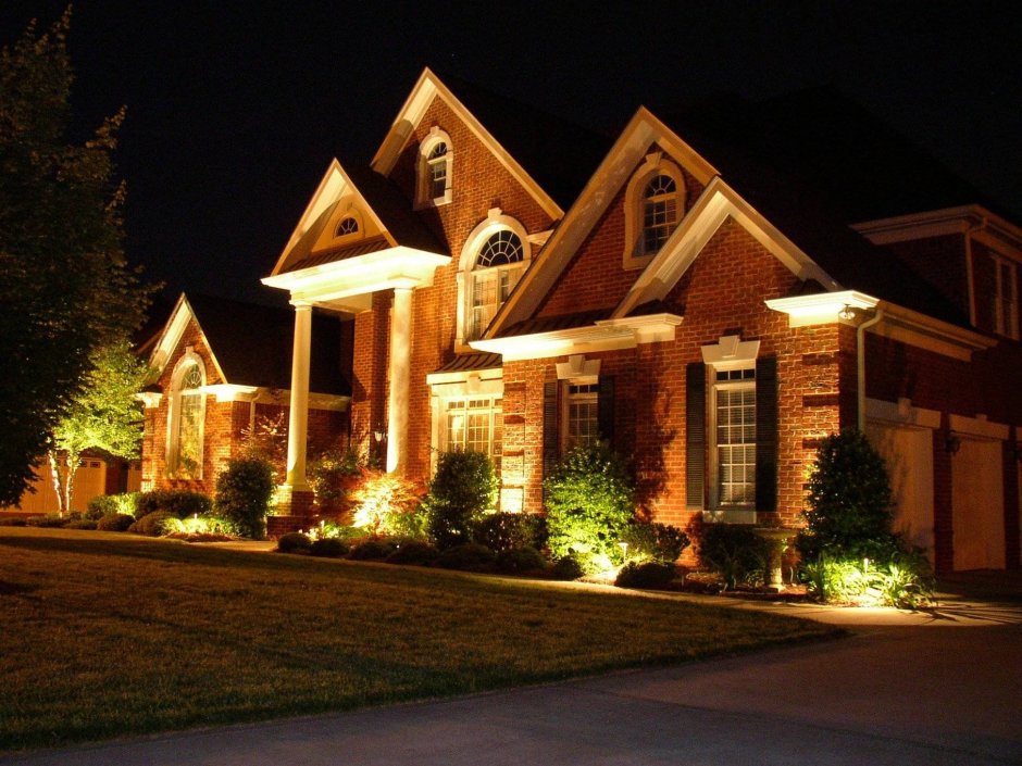 Подсветка домов