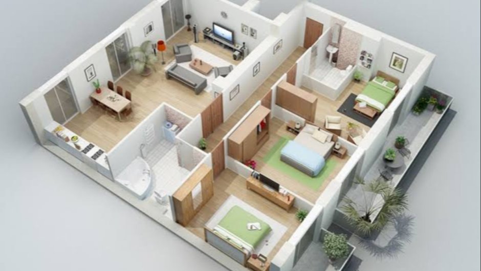 Красивые планировки квартир