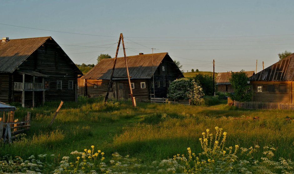 Уральский деревенский дом деревни Висим