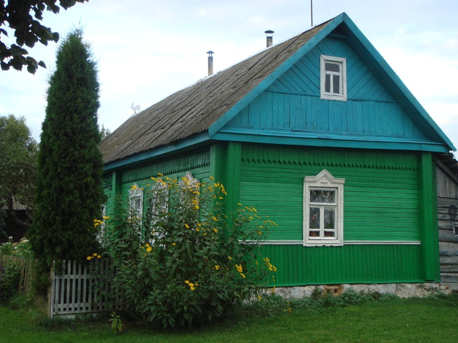 Обычный деревенский дом