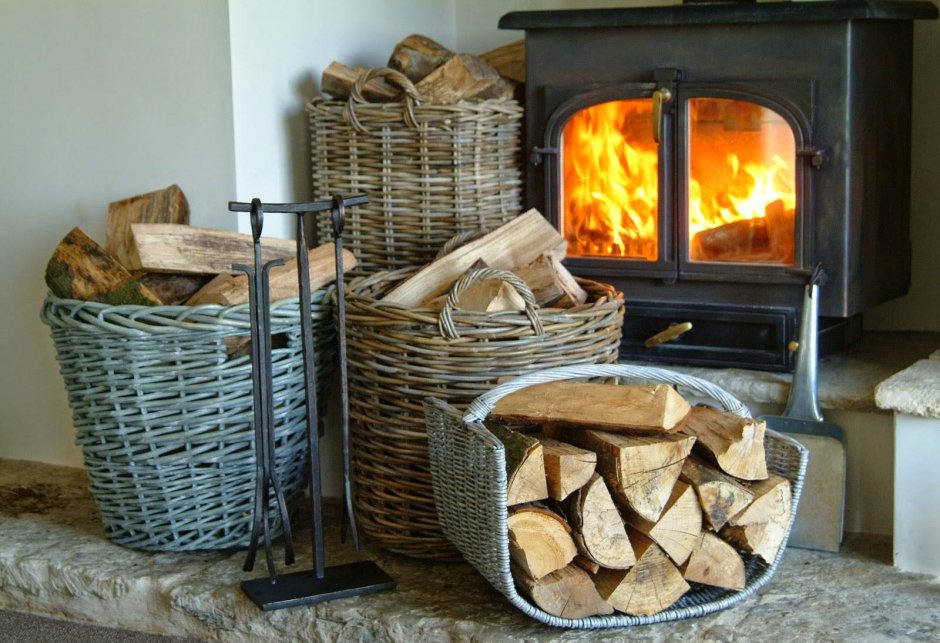 Печка на дровах