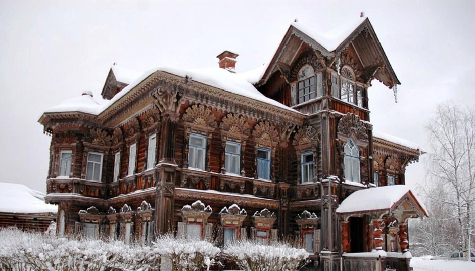 Древнерусский дом деревня Погорелово