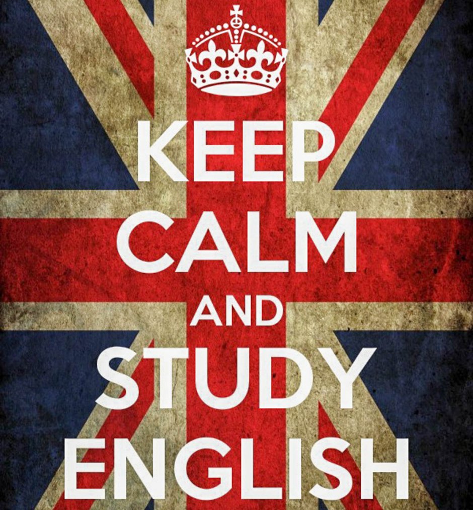 Keep Calm and study English