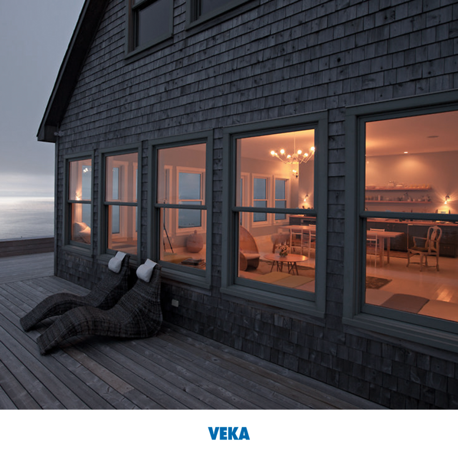 Скандинавский дом с панорамными окнами
