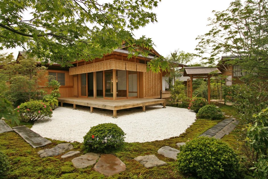 Дачный домик в японском стиле