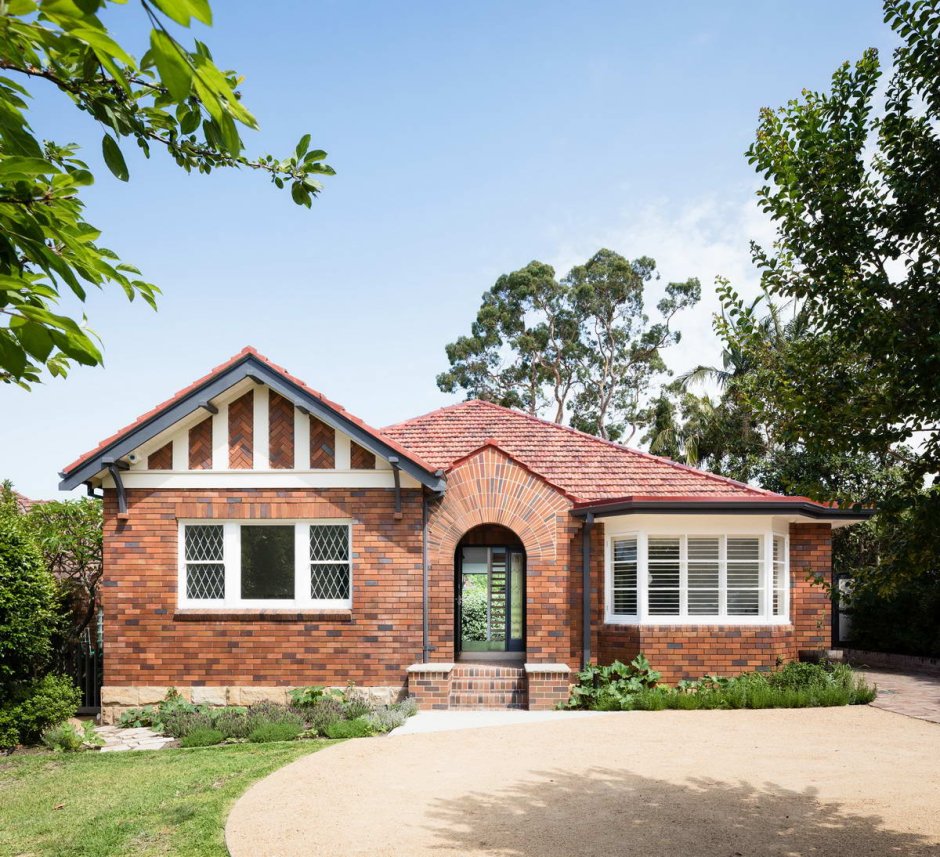 Архитектура Австралии одноэтажные кирпичные дома