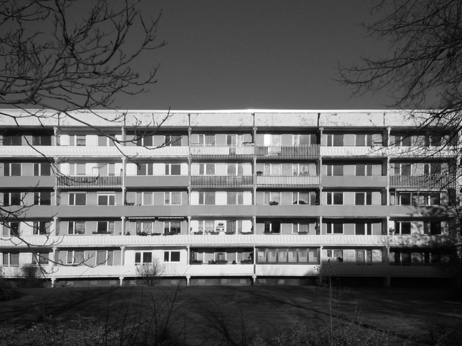 Панельные дома в Германии в 1980