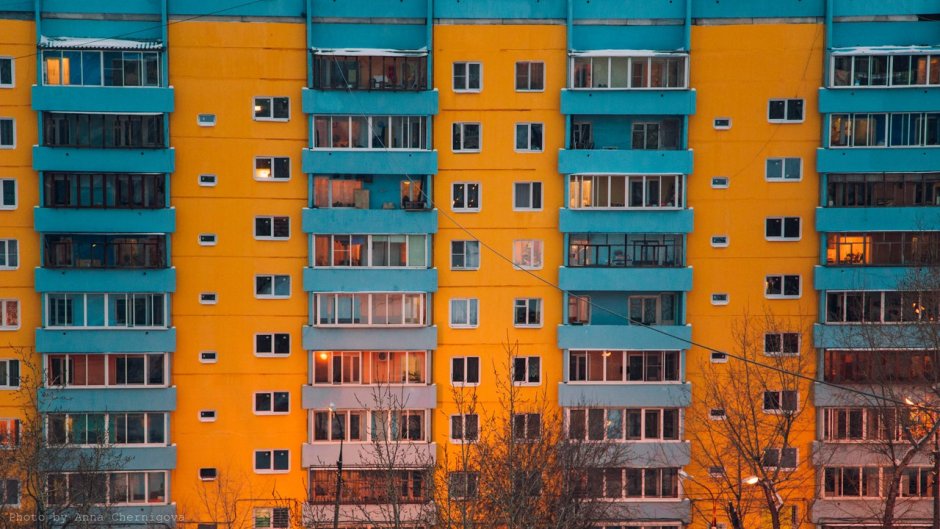 Панельная 9ти этажка в Москве
