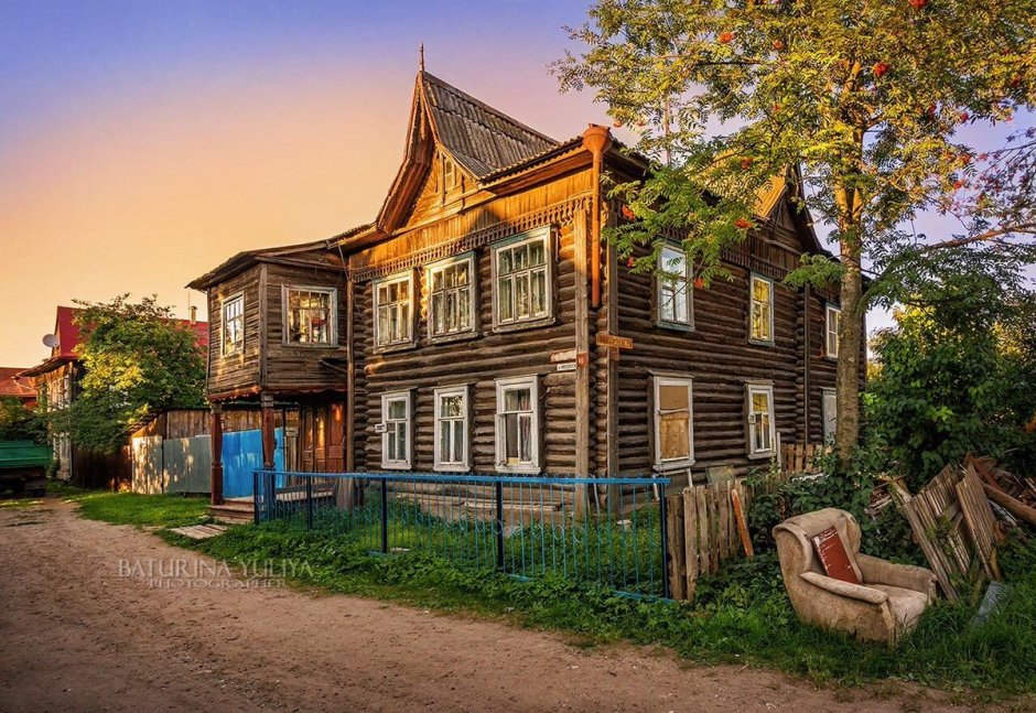Деревянный особняк «дом купца Тетюшинова».