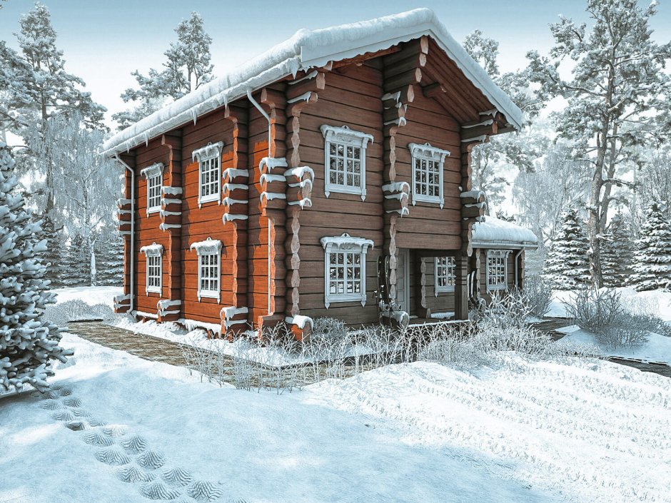 Норвежский лафет дом