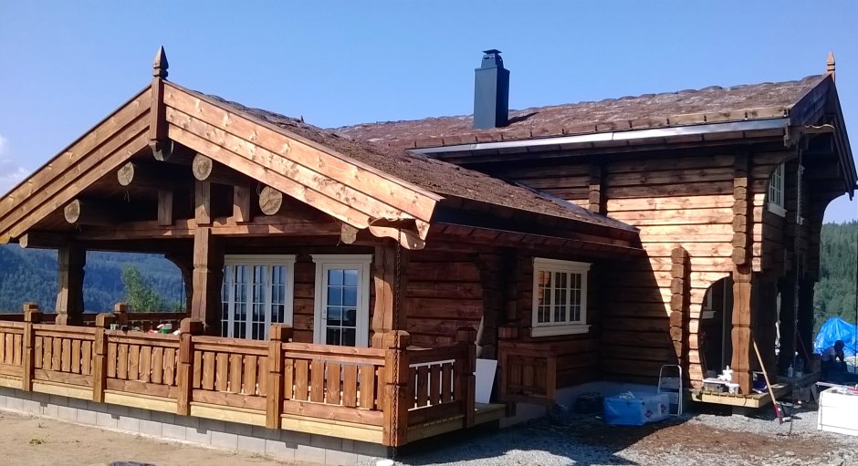 Дом из лафета Норвегия