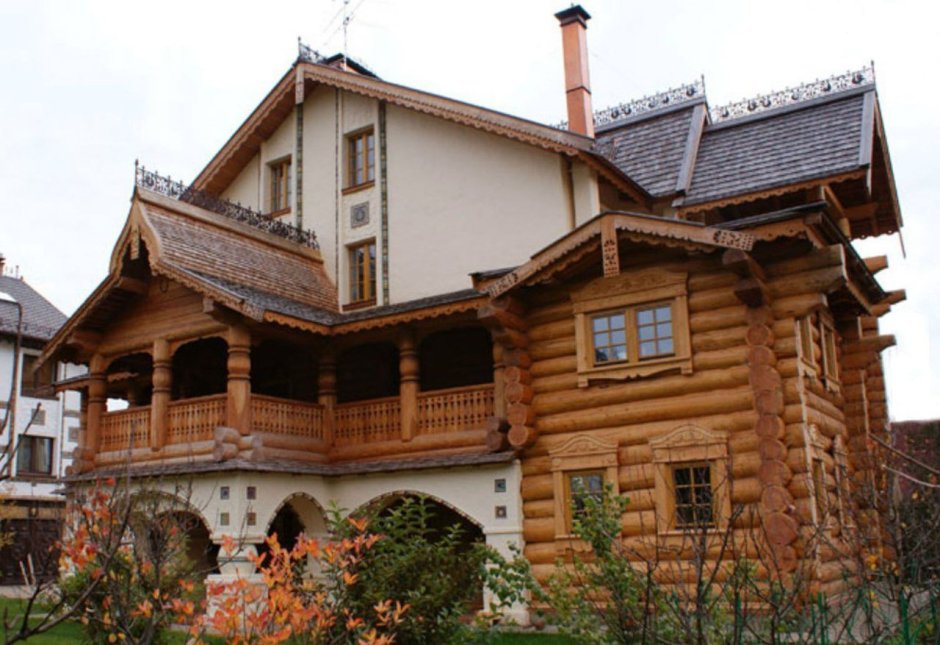 Дом в стиле русский Терем