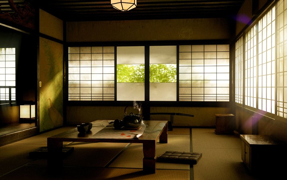 Японская чайная комната