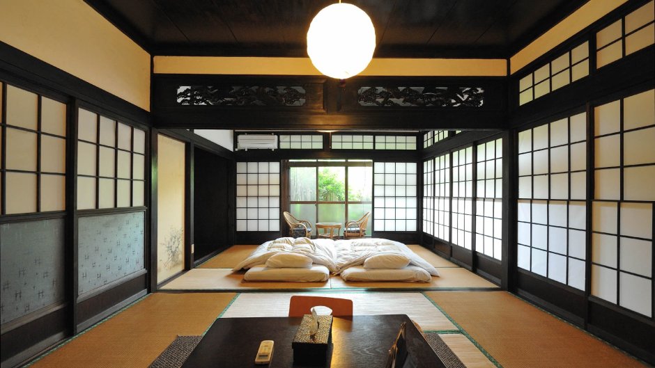 Традиционный японский дом внутри (75 фото)